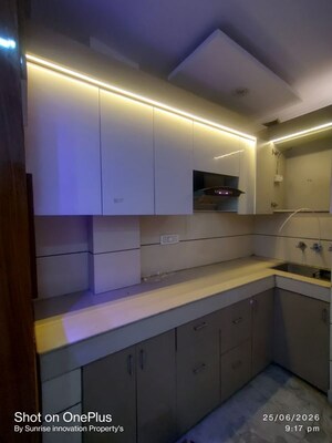 Kitchen in 1 BHK Builder Floor at Dwarka Mor – for Rent