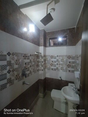 Bathroom in 2 BHK Builder Floor at Dwarka Mor – for Rent