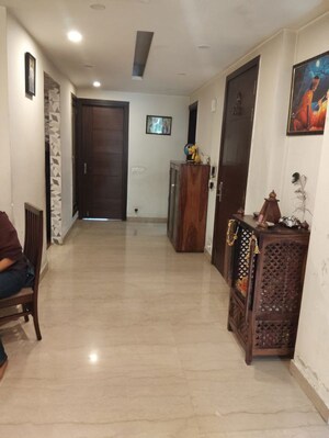 Living Room in 3 BHK Builder Floor at Sushant Lok ii – for Rent