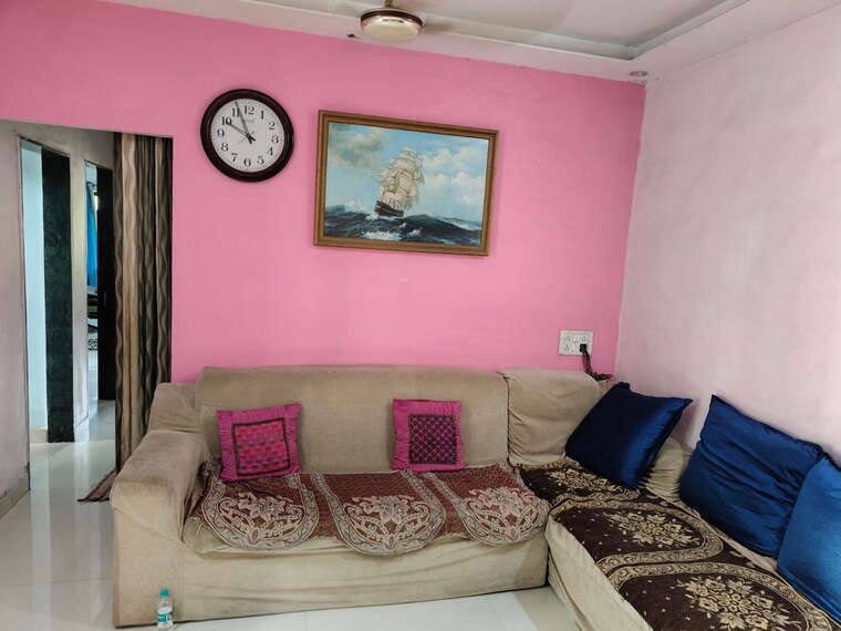 Living Room, hill-view-chs 2 Bedroom 680 Sq.Ft. Apartment In Goregaon East Mumbai 10513819