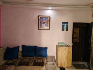 Living Room in 2 BHK Apartment at Hill View CHS, Goregaon East – for Rent