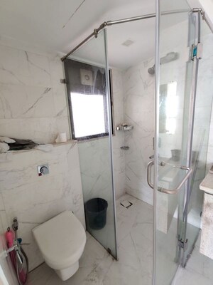Bathroom in 3 BHK Apartment at Runwal Bliss, Kanjurmarg East – for Rent