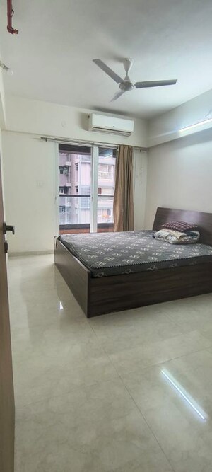 Bedroom in 3 BHK Apartment at Majestique Marbella Phase 1, Kharadi – for Rent