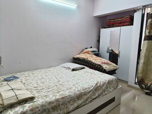 Bedroom in 1.5 BHK Apartment at Runwal Eirene, Balkum Pada – for Rent