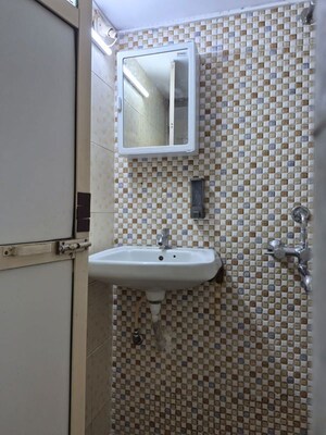 Bathroom in 2 BHK Apartment at Silver Nook CHS, Santacruz East – for Rent