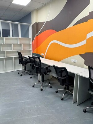 Team Area in  Office Space at DAH Greentech NX Corporate Suites, Tech Zone 4 Greater Noida – for Rent