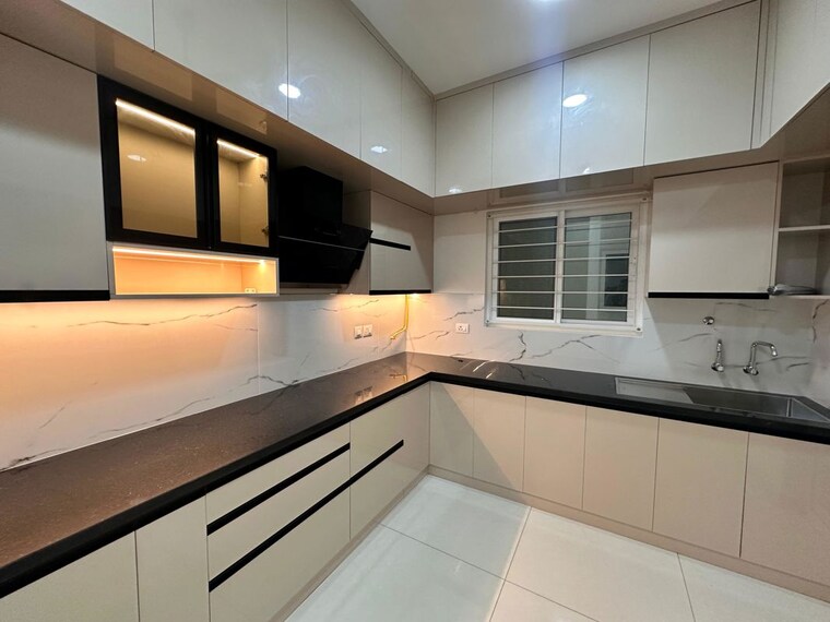 Kitchen, aparna-zenon 3 Bedroom 1690 Sq.Ft. Apartment In Puppalaguda Hyderabad 10513925