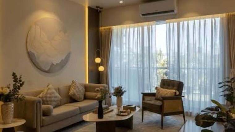 Living Room, naman-habitat 3 Bedroom 1094 Sq.Ft. Apartment In Andheri West Mumbai 10513948
