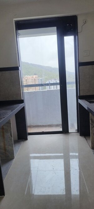 Kitchen in 1 BHK Apartment at Dhamji Shamji Mahavir Spring Tulip Phase 1, Pokhran Road No Two – for Rent