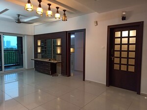 Living Room in 3 BHK Apartment at Rajapushpa Atria, Gachibowli – for Rent