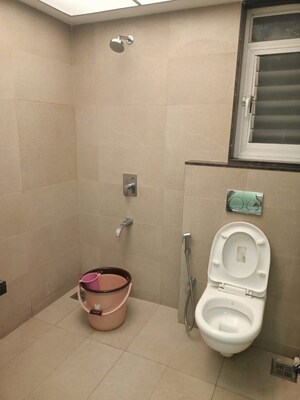 Bathroom in  Office Space at Mangal Murti Complex, Dattawadi – for Rent