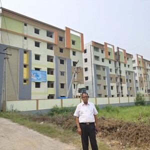 2 BHK Apartment – Exterior View View at Kollur Gated Community, Kollur - for Sale
