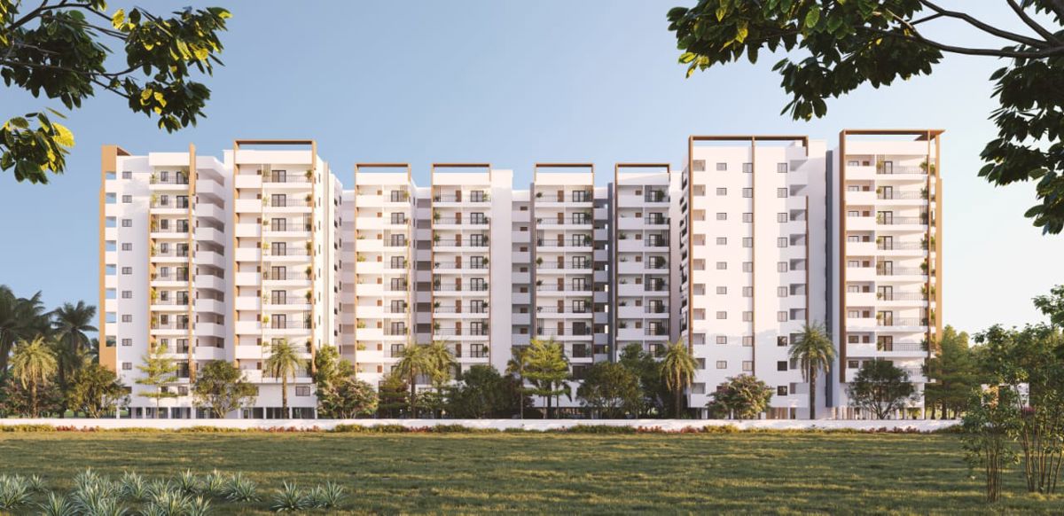 2 BHK + Store Room 1370 Sq.Ft. Apartment in Kollur Gated Community