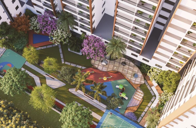 Garden, kollur-gated-community 2 Bedroom 1370 Sq.Ft. Apartment In Kollur Hyderabad 10514068