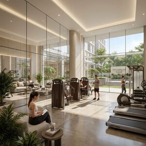 Gym in 3.5 BHK Apartment at Lamose Gratitude 84, Sector 84 – for Sale