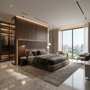 Bedroom in 3.5 BHK Apartment at Lamose Gratitude 84, Sector 84 – for Sale