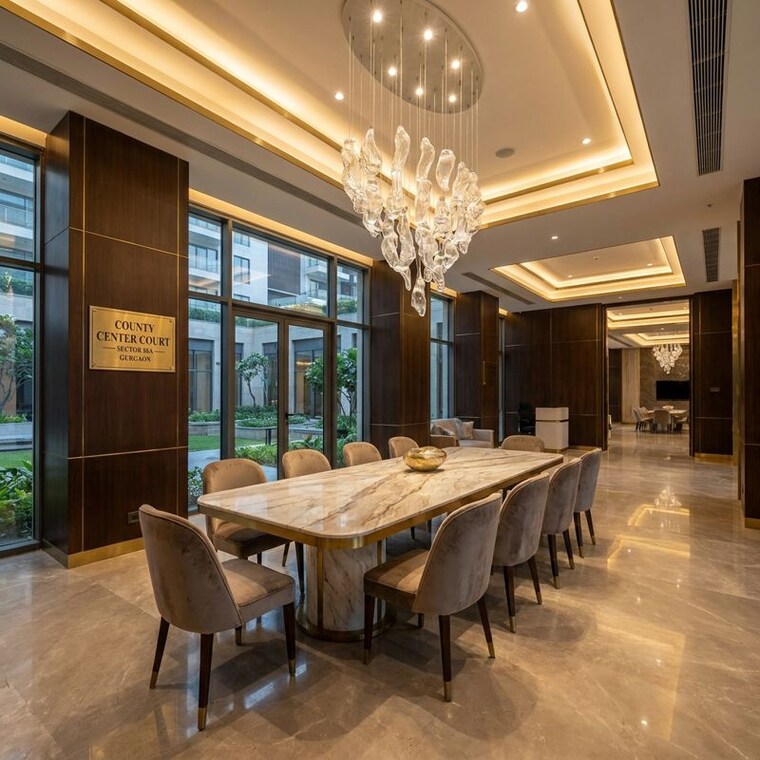 Dining area, lamose-gratitude-84 3.5 Bedroom 1850 Sq.Ft. Apartment In Sector 84 Gurgaon 10514101