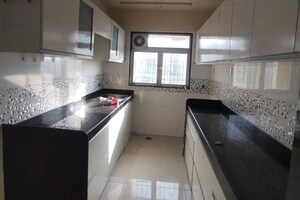 Kitchen in 2 BHK Apartment at Sethia Grandeur, Bandra East – for Rent