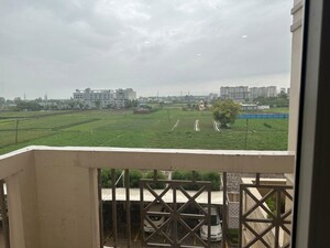 Balcony in 3 BHK Apartment at Affinity Greens, International Airport Road – for Rent