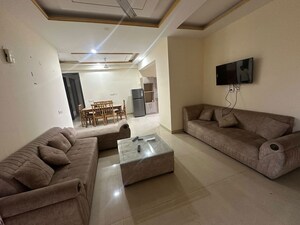 Living Room in 3 BHK Apartment at Affinity Greens, International Airport Road – for Rent