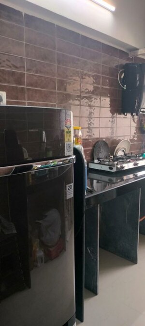 Kitchen in 2 BHK Apartment at Royal Palms Ruby Isle Apartment, Goregaon East – for Rent