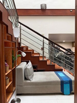 Staircase in 4 BHK Independent House at Sadashiva Nagar – for Sale