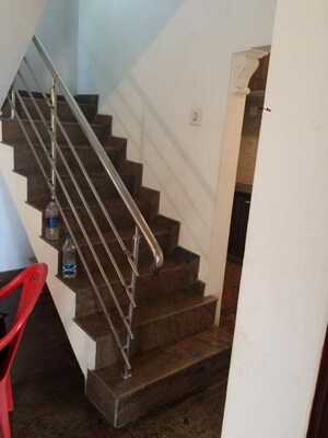 Staircase in 3 BHK Villa at Nri Layout – for Sale