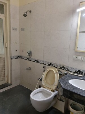 Bathroom in 2 BHK Apartment at Raheja Interface Heights, Malad West – for Rent