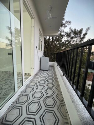 Balcony in 2 BHK Apartment at Chattarpur – for Rent
