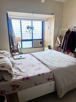Bedroom in 2 BHK Apartment at Maharaja Retreat CHS, Goregaon East – for Rent