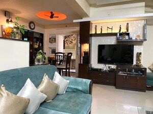 Living Room in 4 BHK Villa at Science City – for Rent