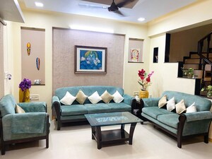 Living Room in 4 BHK Villa at Science City – for Rent