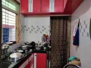 Kitchen in 1 BHK Apartment at Ghansoli Sector 21 – for Rent