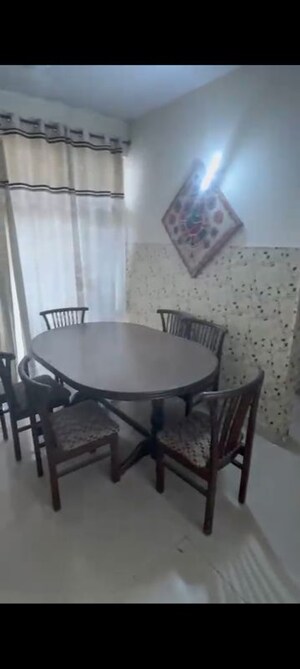 Dining area in 3 BHK Apartment at Vip Road – for Rent