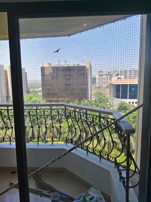 Balcony in 3 BHK Apartment at Serenity Heights, Malad West – for Rent