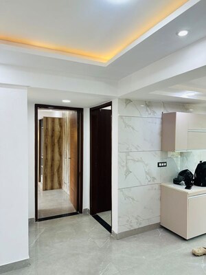 Building Lobby in 3 BHK Builder Floor at US Pine Homes, Dhakoli – for Sale