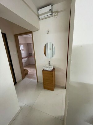 Bathroom in 2 BHK Apartment at Prithvi Proximus, Hadapsar – for Rent