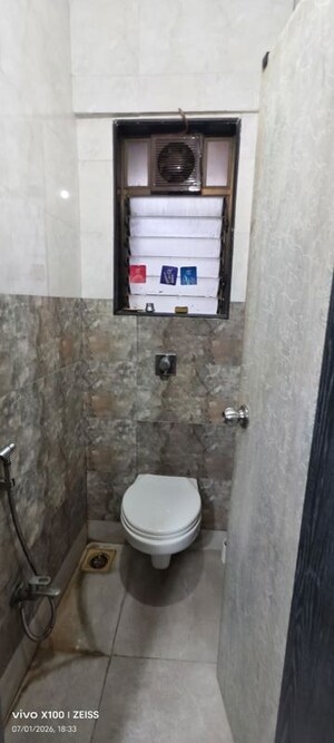 Bathroom in 3 BHK Apartment at Andheri Green Field Towers, Jogeshwari East – for Rent
