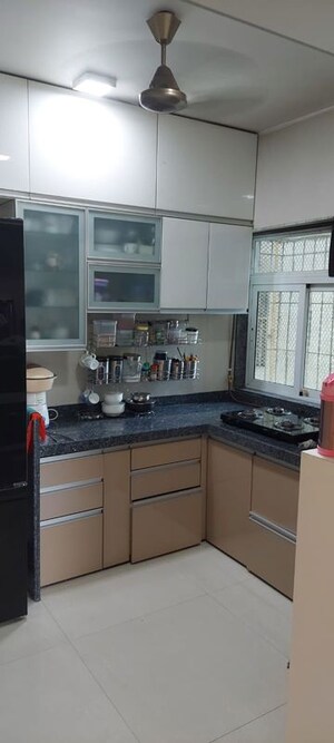 Kitchen in 3 BHK Apartment at Rosa Bella, Ghodbunder Road – for Sale