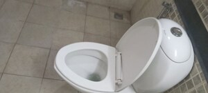 Bathroom in 3 BHK Apartment at Brigade Northridge, Kogilu Road – for Rent