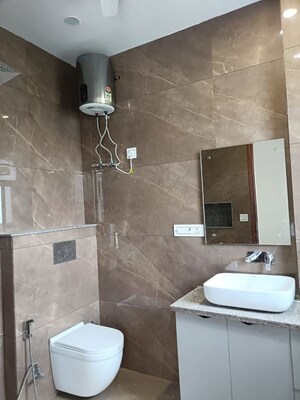 Bathroom in 2 BHK Builder Floor at East Of Kailash – for Rent