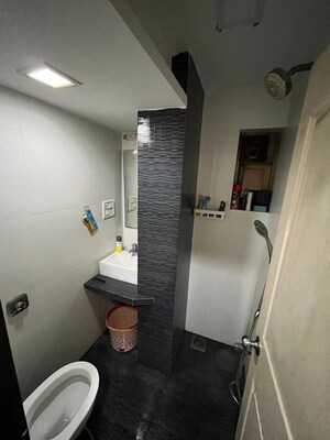 Bathroom in 1.5 BHK Apartment at Bandra West – for Rent