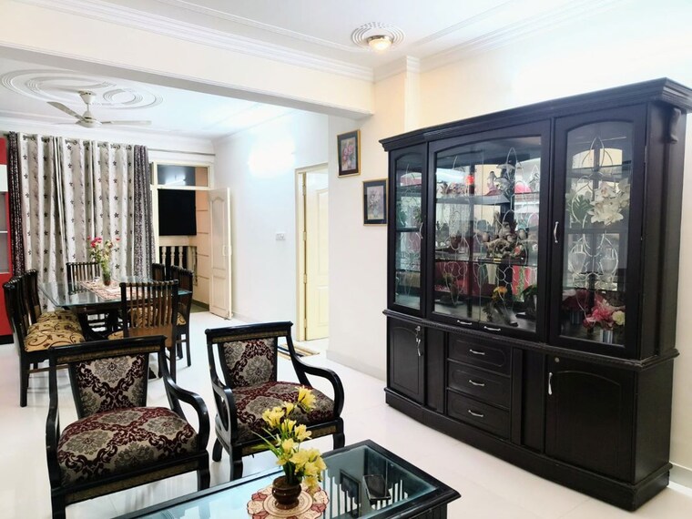Living Room, samiah-melrose-avenue 4 Bedroom 2700 Sq.Ft. Penthouse In Vrindavan Yojna Lucknow 10514612