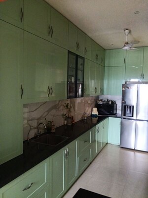 Kitchen in 3.5 BHK Apartment at Conscient Heritage Max, Sector 102 – for Rent
