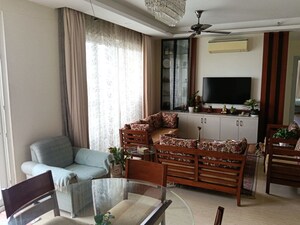 Living Room in 3.5 BHK Apartment at Conscient Heritage Max, Sector 102 – for Rent