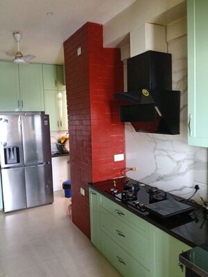 Kitchen in 3.5 BHK Apartment at Conscient Heritage Max, Sector 102 – for Rent