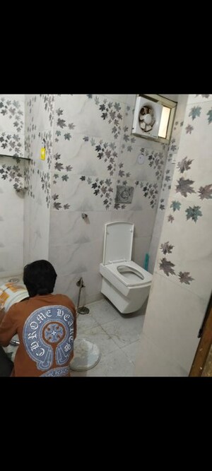 Bathroom in 3 BHK Builder Floor at Alaknanda – for Rent