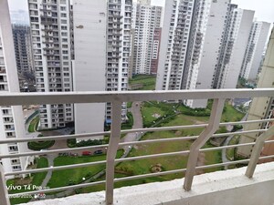 Balcony in 3 BHK Apartment at 3C Lotus Panache, Sector 110 – for Rent