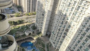 Balcony in 4 BHK Apartment at Mahagun Mezzaria, Sector 78 – for Rent