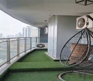 Balcony in 3 BHK Apartment at Omkar Veda Exclusive, Parel – for Rent